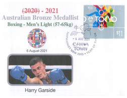 (WW 20 A) 2020 Tokyo Summer Olympic Games - Australia Bronze Medal 6-08-2021 - Boxing - Men's Light (57-65kg) - Sommer 2020: Tokio