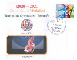 (WW 20 A) 2020 Tokyo Summer Olympic Games - China Gold Medal 30-7-2021 - Trampoline Gymnastic - Women's - Sommer 2020: Tokio