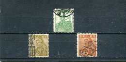 Japon 1948-49 Yt 392 394 397 - Gebraucht