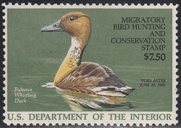 UNITED STATES   SCOTT NO  RW53   MINT     YEAR  1986 - Duck Stamps