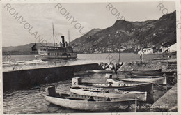 CARTOLINA  PORT DE VILLENEUVE,VAUD,SVIZZERA,VIAGGIATA 1948 - Villeneuve