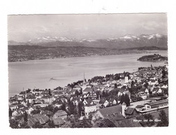 CH 8810 HORGEN ZH, Ortsansicht Mit Bahnhof 1965 - Horgen