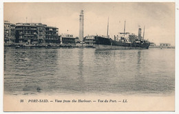 CPA - EGYPTE - PORT-SAÏD - Vue Du Port - Puerto Saíd