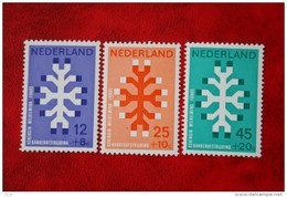 Kankerbestrijding Cancer Research Krebs NVPH 927-929 (Mi 923-925) 1969 POSTFRIS / MNH ** NEDERLAND / NIEDERLANDE - Unused Stamps