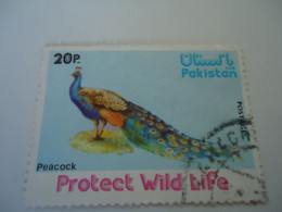 PAKISTAN  USED STAMPS  BIRDS   PEACOCKS - Peacocks