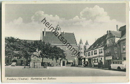 Freyburg - Marktplatz Mit Rathaus - Verlag Heinrich Pretzsch Freyburg - Freyburg A. D. Unstrut