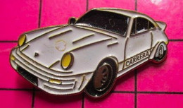 1117 Pin's Pins / Beau Et Rare / THEME : AUTOMOBILES / PORSCHE CARRERA BLANCHE - Porsche