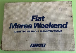 Fiat Manuale Marea Weekend Auto - Materiaal En Toebehoren