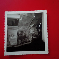 PHOTO AUTOMOBILE ACCIDENT CAMIONETTE CITROEN - Cars