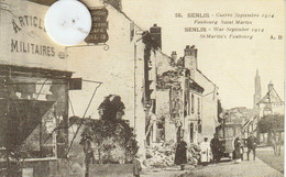 60  - Carte Postale Ancienne De  SENLIS   Faubourg Saint Martin - Senlis