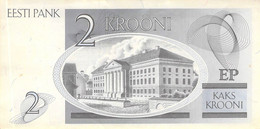 2 Kroon Estland 1992 AU/EF II - Estonia