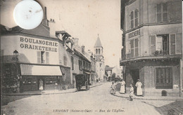 95 - Carte Postale Ancienne De ERMONT   Rue De L'Eglise - Ermont-Eaubonne