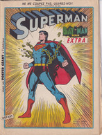 SUPERMAN - Batman Robin - AVEC UN POSTER GEANT A L'INTERIEUR  - 1973 - RARE - Affiches & Offsets