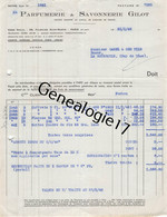 75 24769 PARIS SEINE 1945 Parfumerie GILOT Savonnerie Fbg Saint Martin USINE A CHARENTON - Droguerie & Parfumerie