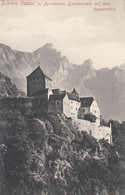 8170) Schloss VADUZ Im Fürstentum LIECHTENSTEIN Mit Dem Rappenstein ALT !! - Liechtenstein