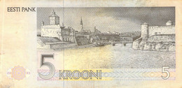 5 Kroon Estland 1991 VF/F (III) - Estonie