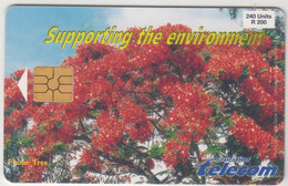 MAURITIUS ISLAND - Supporting The Environment 2A - R200, Chip GEM2 (Black/Grey), Tirage 25.000, 01/98, Used - Mauritius