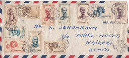 1951 Madagascar Lettre Commercial Cover ANTSIRABE To Nairobi Kenya         A251 - Briefe U. Dokumente