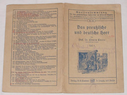 Das Preußische Und Deutsche Heer Teil 1 - Polizie & Militari