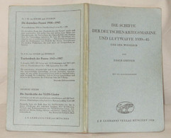 Die Schiffe Der Deutschen Kriegsmarine Und Luftwaffe 1939-45 Und Ihr Verbleib - Policía & Militar