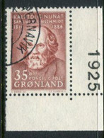 GREENLAND 1964 Samuel Kleinschmidt Used,  Michel 64 - Used Stamps