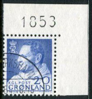 GREENLAND 1963 Definitive: King Frederik IX 20 Øre Used,  Michel 52 - Used Stamps