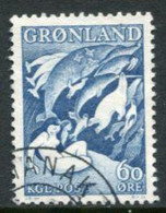 GREENLAND 1957 Sagas I Used,  Michel 39 - Used Stamps