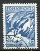 GREENLAND 1957 Sagas I Used,  Michel 39 - Usati