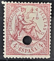 SPAIN 1874 - Canceled - Sc# 209 - 4P - Usati