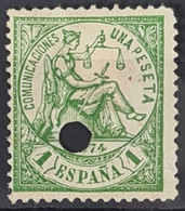 SPAIN 1874 - Canceled - Sc# 208 - 1P - Usati