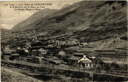 CPA Usine De L'Argentiere Et Le Quartier De La Gare, Au Fond La BESSÉE (453999) - L'Argentiere La Besse