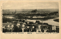 CPA AK Panorama Von St-QUENTIN - METZ - Panorama Pris Du St-QUENTIN (454714) - Metz Campagne