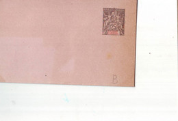 127  ENT Entier Postal Anjouan  ENV - Storia Postale