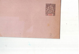 127  ENT Entier Postal Anjouan  ENV - Covers & Documents