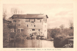 CPA 32 SAINT JEAN POUTGE LE MOULIN SUR LA BAISE - Andere & Zonder Classificatie