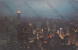 CARTOLINA  NEW YORK CITY,NEW YORK,STATI UNITI,THE EMPIRE STATE BUILDING,VIAGGIATA 1968 - Panoramic Views
