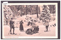 SAIGNELEGIER - PARTIE DE BOBSLEIGH - TB - Saignelégier