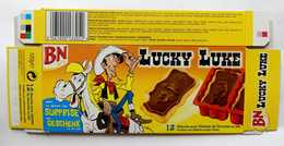 EMBALLAGE BOITE DE GATEAUX BN LUCKY LUKE  2004 - Objets Publicitaires