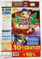 EMBALLAGE KELLOGG'S COCO POPS BOITE STAR WARS 2009 SABRE LASER - Objets Publicitaires