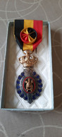 2 Belgische Medailles Met Documenten - Bélgica