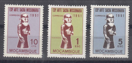 Portugal Mozambique 1953 Mi#414-416 Mint Hinged - Mosambik