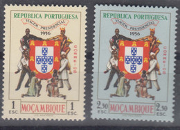 Portugal Mozambique 1956 Mi#453-454 Mint Hinged - Mozambique