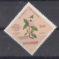Portugal Mozambique 1958 Flowers Mi#457 Mint Hinged - Mosambik