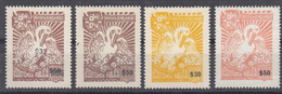 Portugal Mozambique 1952/1957 Porto, Postage Due Mi#57,58,60,62 Mint Hinged, Error Overprint On Mi#62, Look - Mozambique