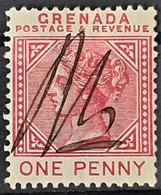 GRENADA 1887 - Canceled - Sc# 30 - 1d - Grenada (...-1974)