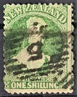 NEW ZEALAND 1864 - Canceled - Sc# 30B - 1sh - Usados