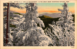 Tennessee Great Smoky Mountains Winter Time Of Enchantment - Smokey Mountains