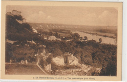 Delcampe - DEPT 95 : édit. Duffour N° 4 : La Roche-Guyon Vue Panoramique Coté Ouest - La Roche Guyon