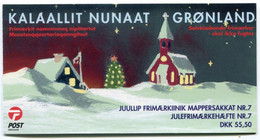 GREENLAND 2002 Christmas Booklet MNH / **  Michel 391-92;  SG  SB18 - Booklets