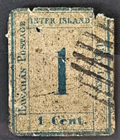 HAWAII 1859 - Canceled - Sc# 12 - 1c - Hawaii